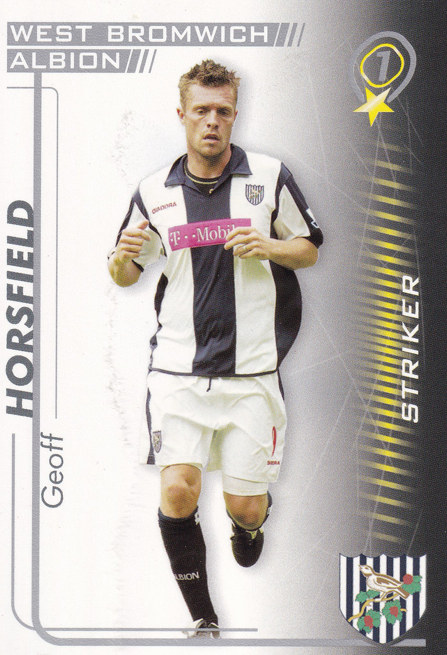 315. GEOFF HORSFIELD - WEST BROMWICH ALBION