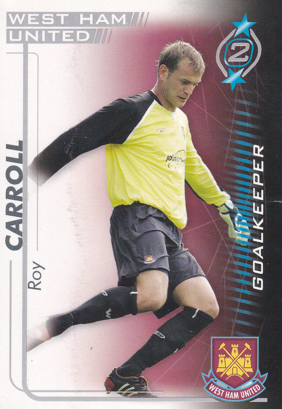 321. ROY CARROLL - WEST HAM UNITED
