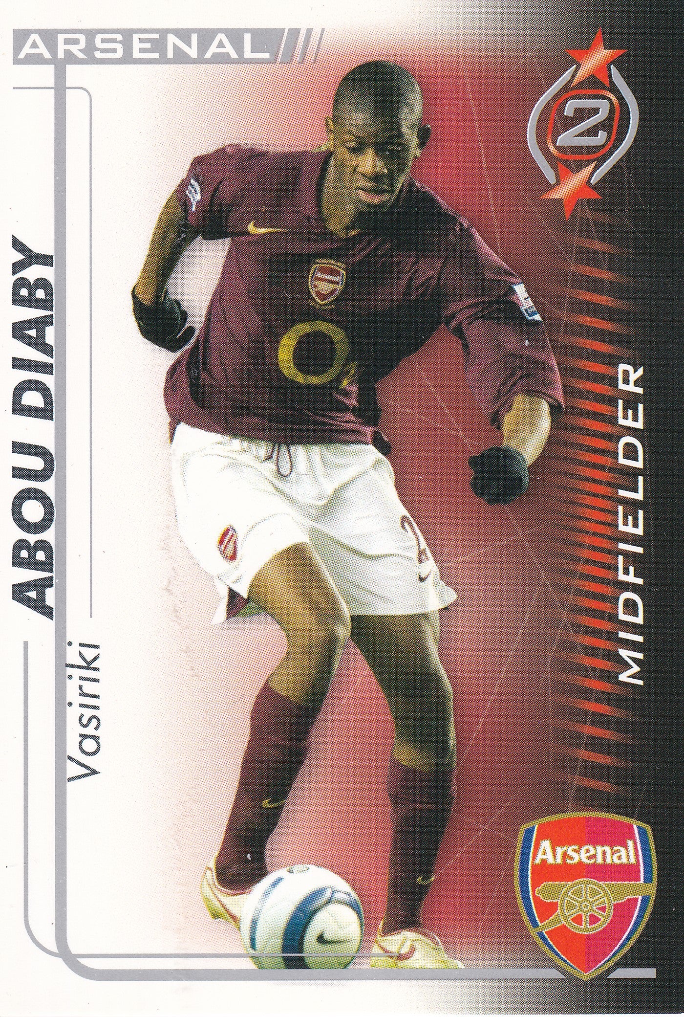 UE-002. VASIRIKI ABOU DIABY - ARSENAL