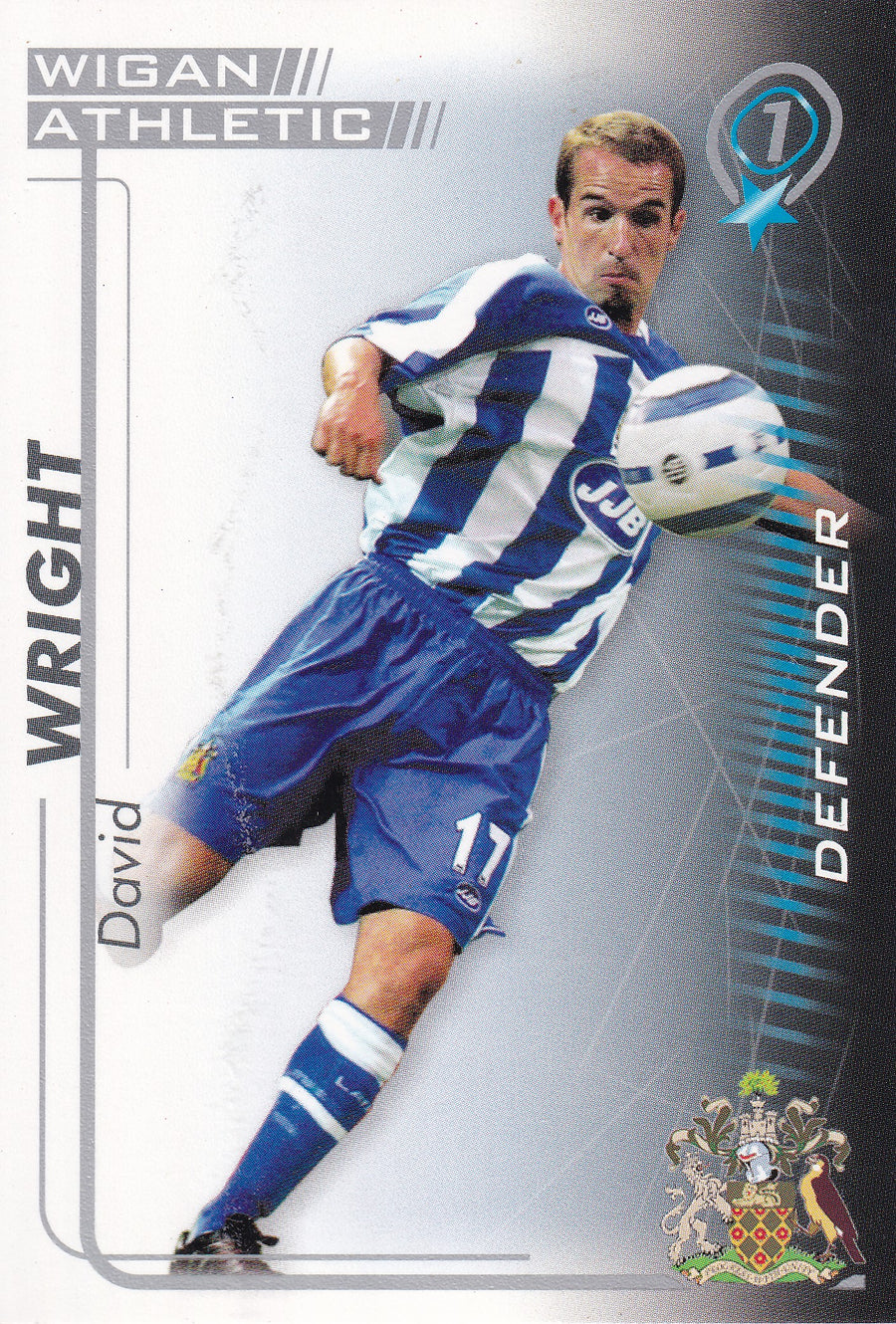 342. DAVID WRIGHT - WIGAN ATHLETIC