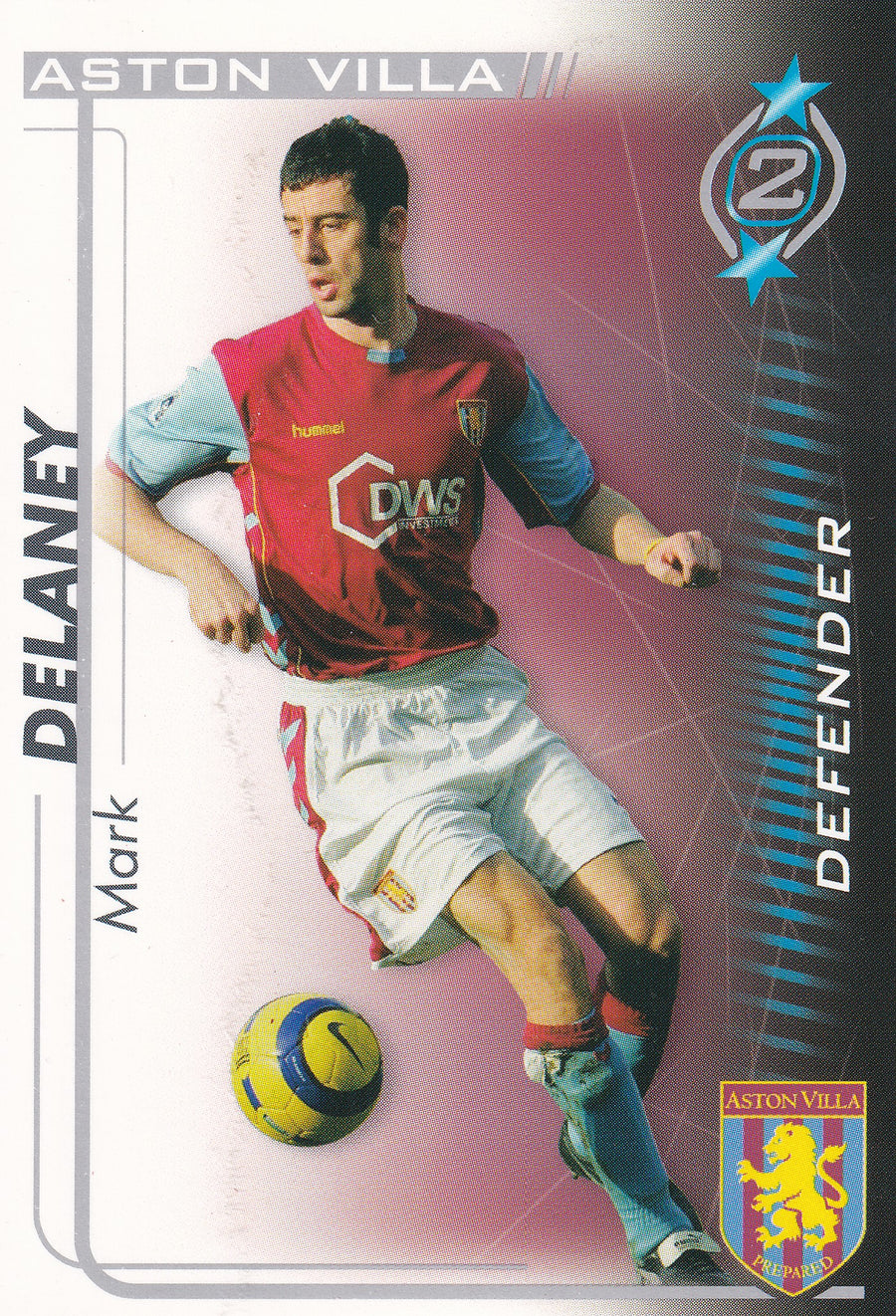 UE-005. MARK DELANEY - ASTON VILLA