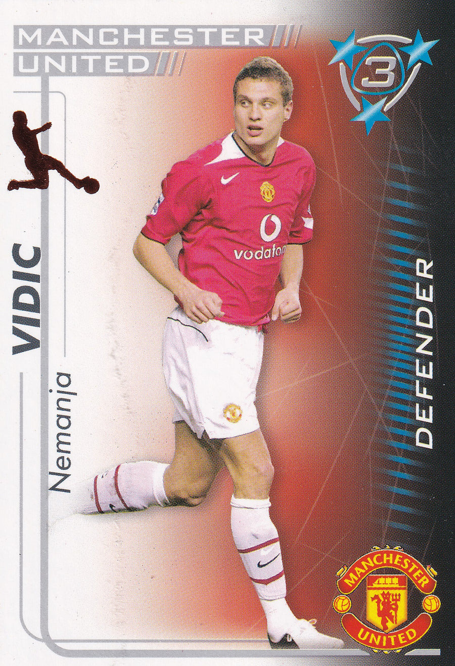 UE-035. NEMANJA VIDIC - MANCHESTER UNITED