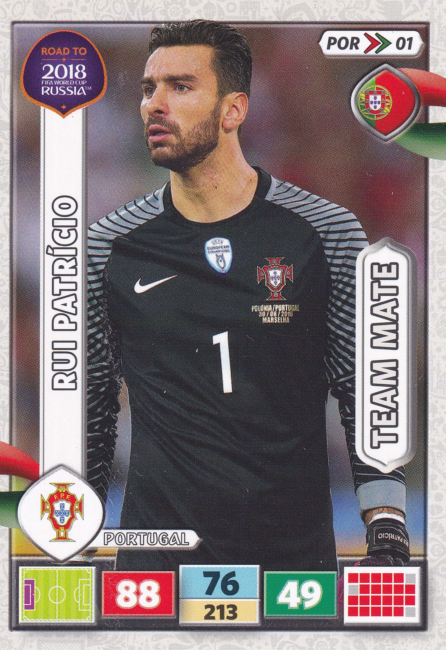 POR-01. RUI PATRICIO - PORTUGAL