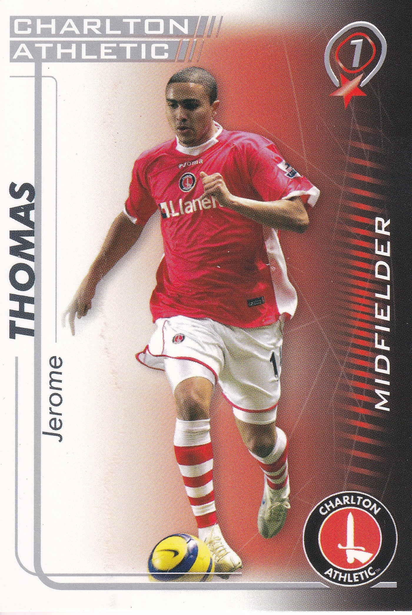 UE-017. JEROME THOMAS - CHARLTON ATHLETIC