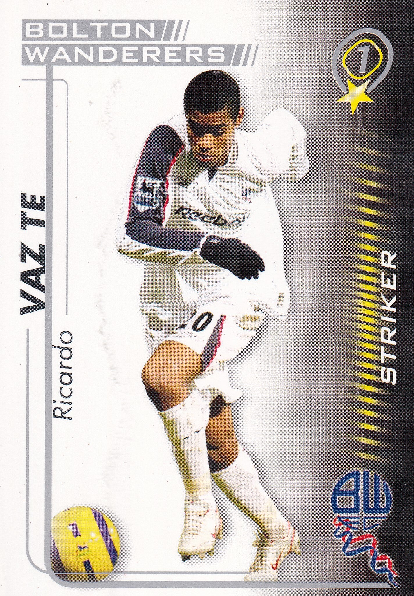 UE-014. RICARDO VAZ TE - BOLTON WANDERERS