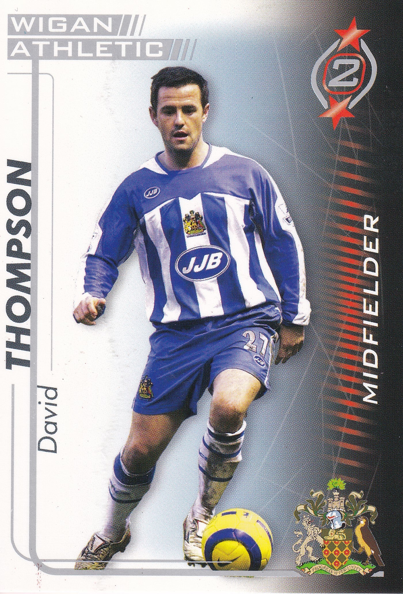 UE-059. DAVID THOMPSON - WIGAN ATHLETIC