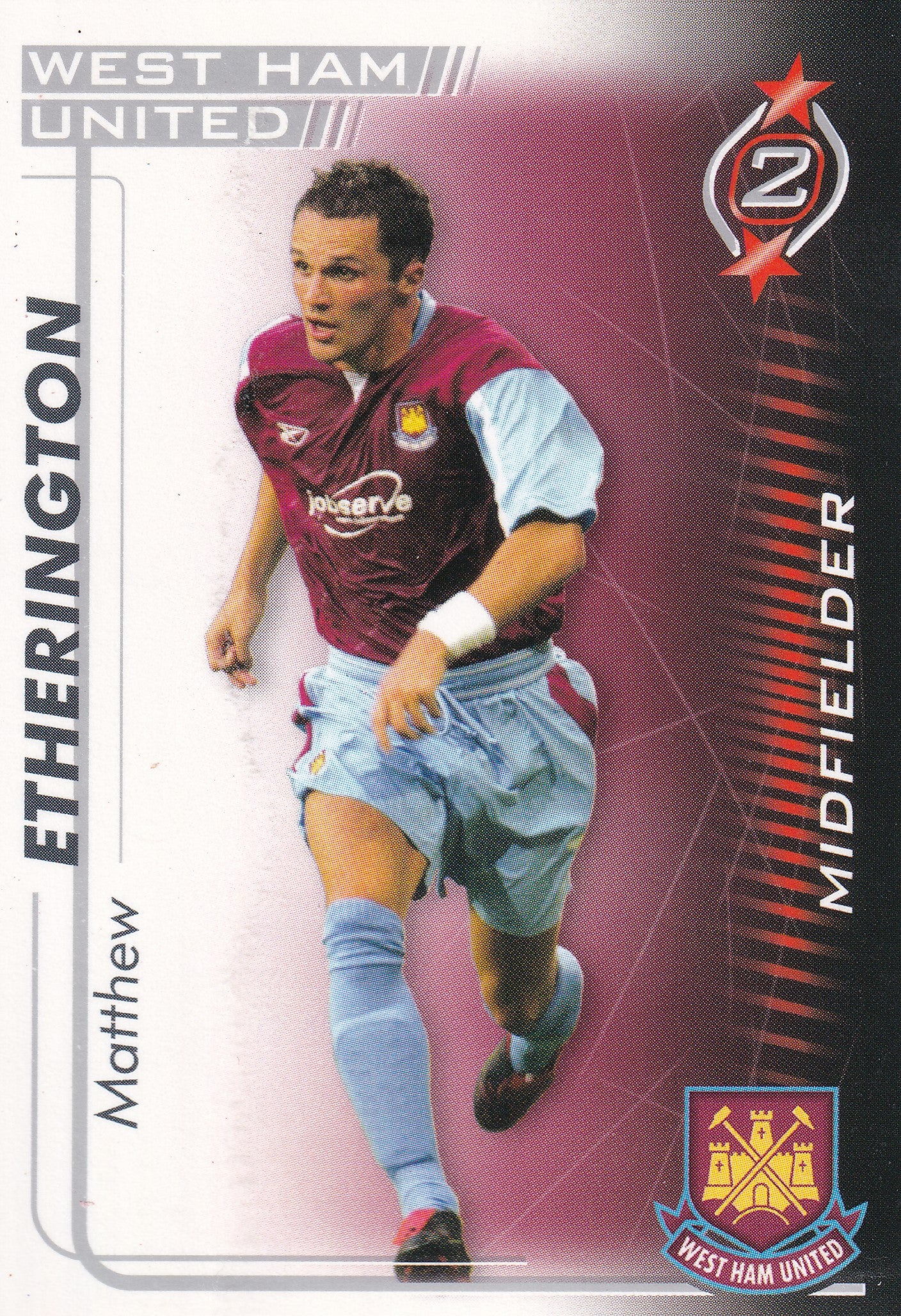 330. MATTHEW ETHERINGTON - WEST HAM UNITED