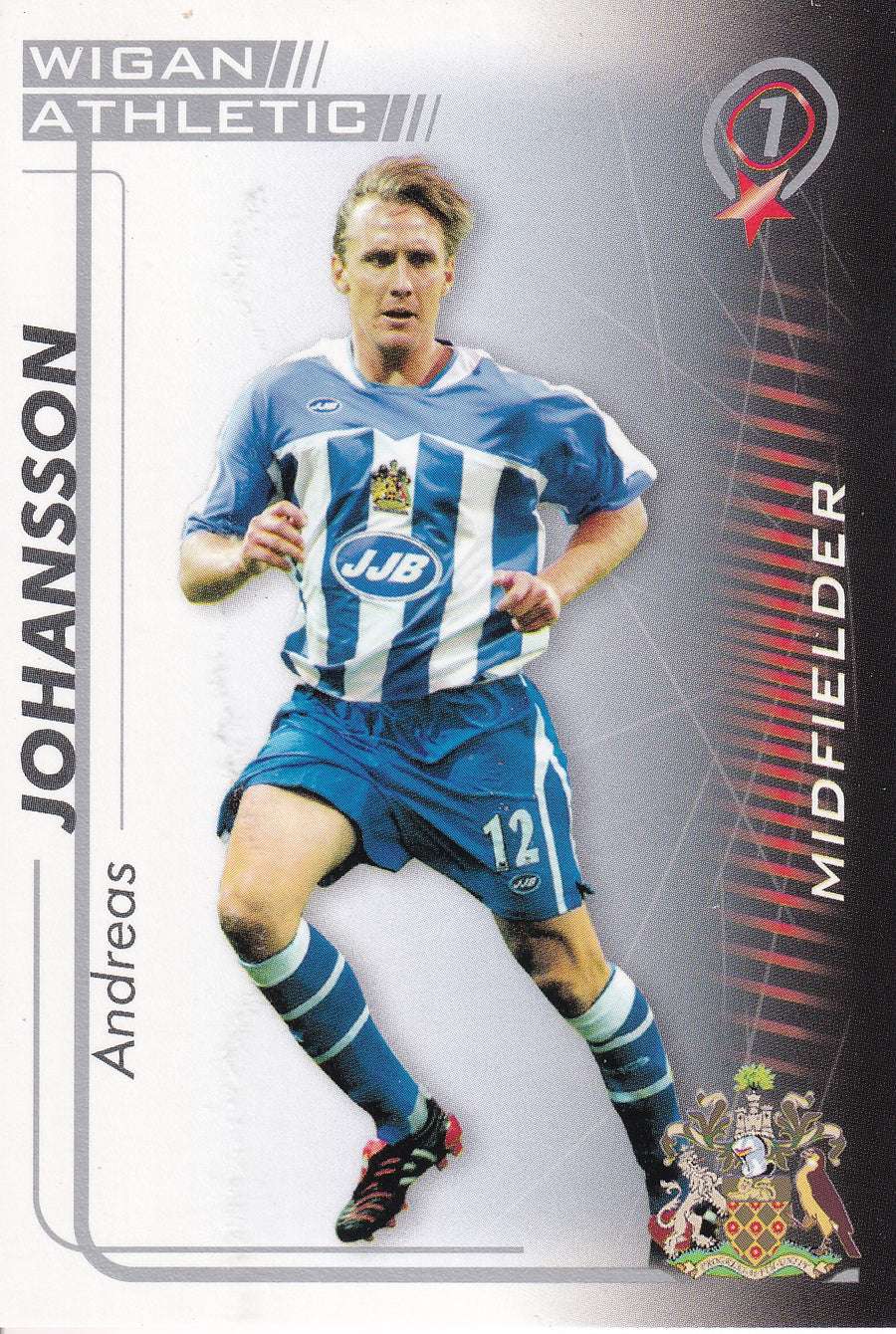 348. ANDREAS JOHANSSON - WIGAN ATHLETIC