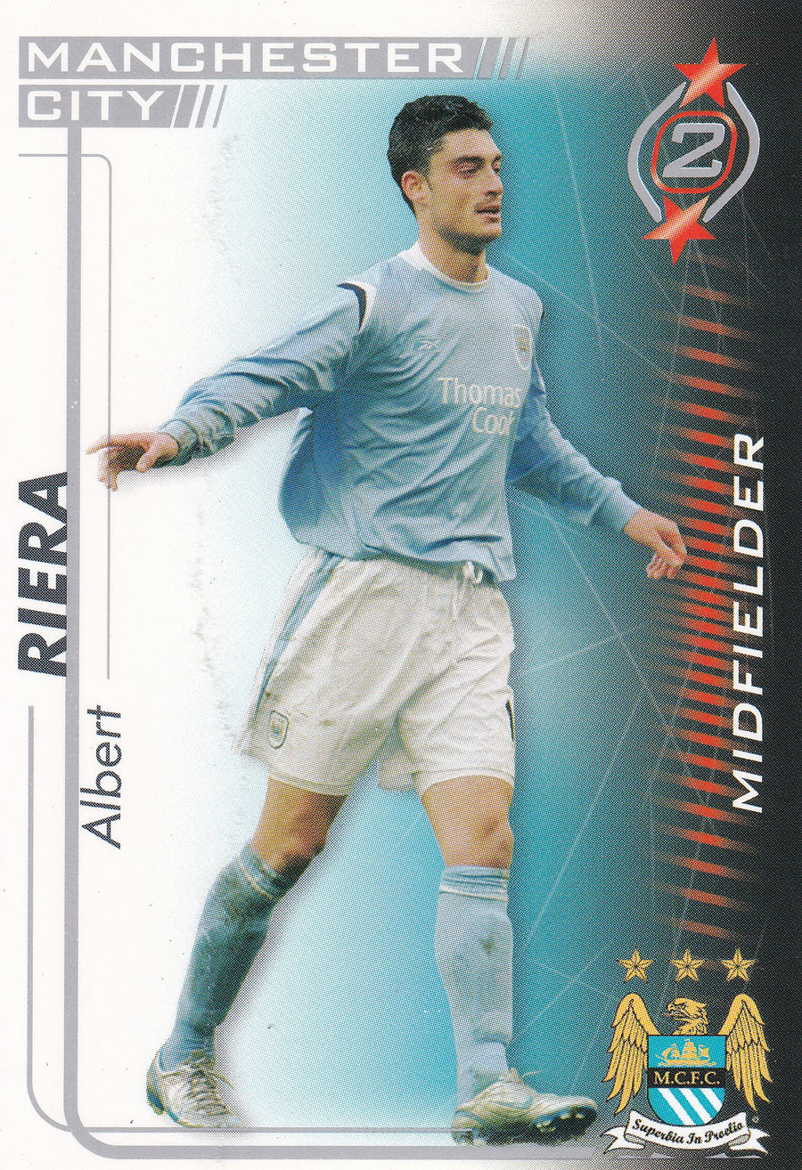 UE-032. ALBERT RIERA - MANCHESTER CITY