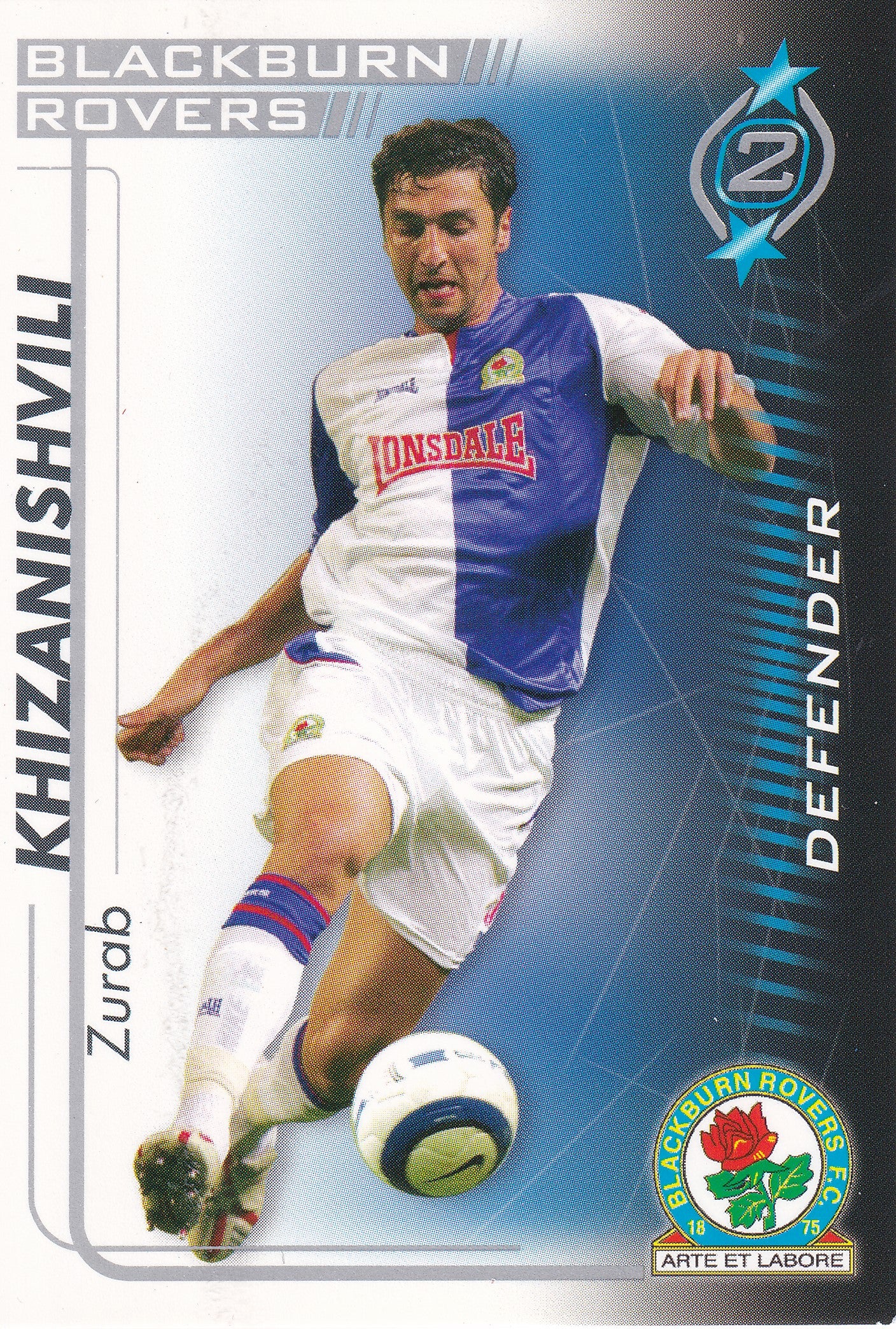 UE-012. ZURAB KHIZANISHVLI - BLACKBURN ROVERS