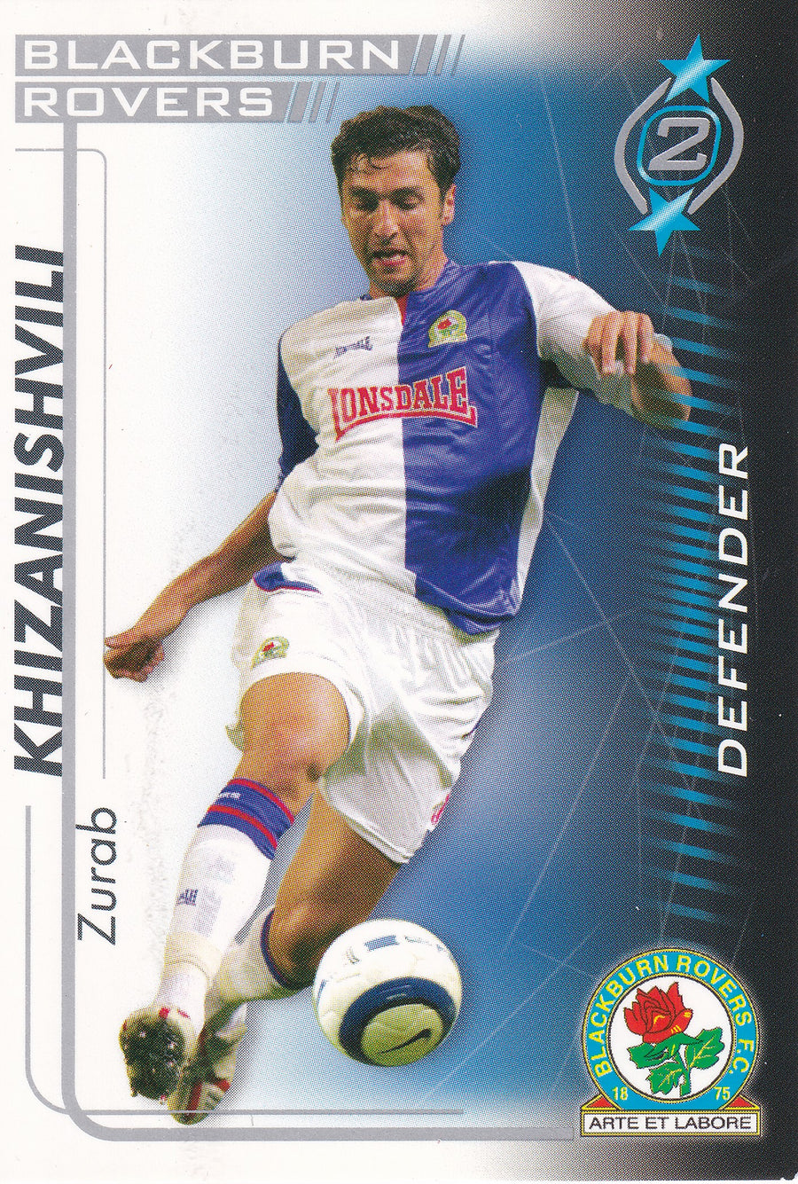 UE-012. ZURAB KHIZANISHVLI - BLACKBURN ROVERS