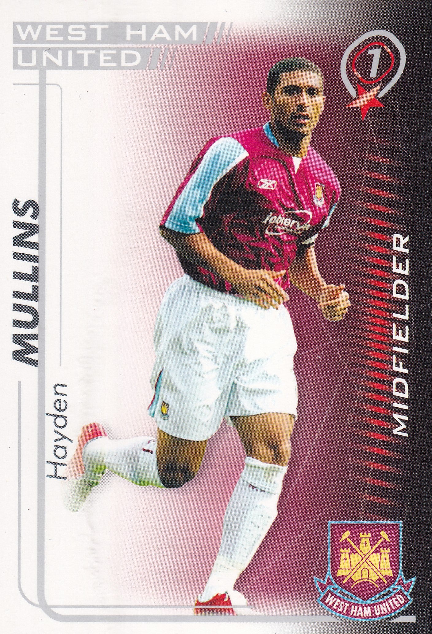 331. HAYDEN MULLINS - WEST HAM UNITED