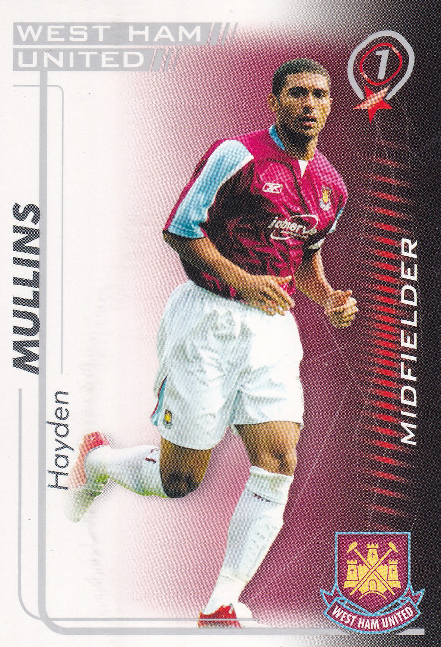 331. HAYDEN MULLINS - WEST HAM UNITED