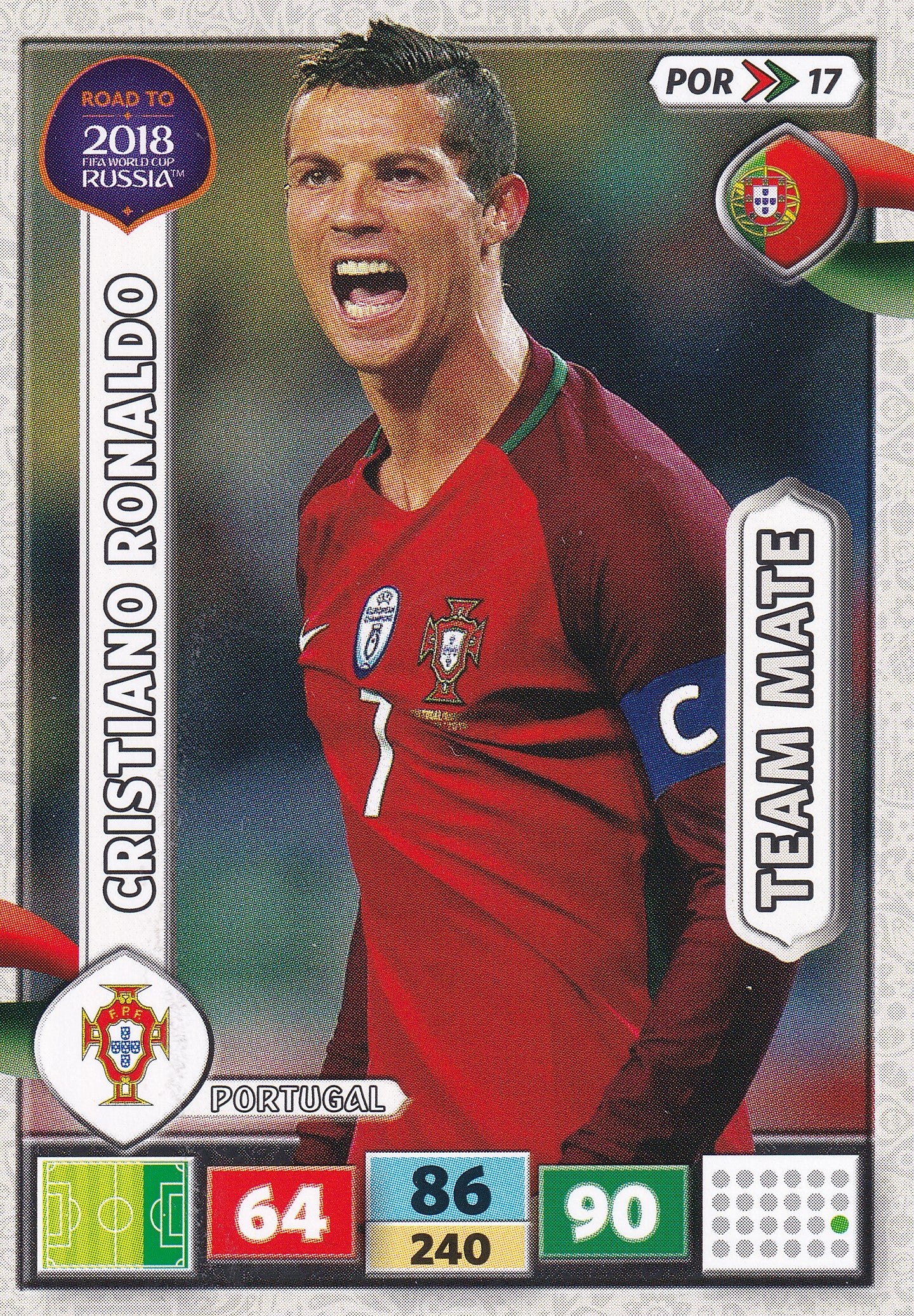 POR-17. CRISTIANO RONALDO - PORTUGAL