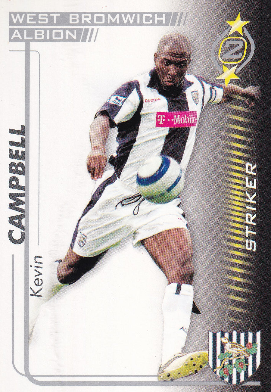 316. KEVIN CAMPBELL - WEST BROMWICH ALBION