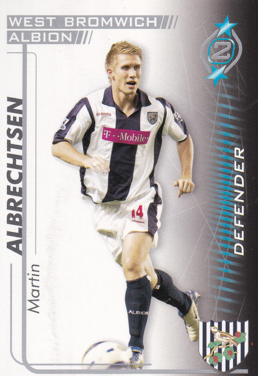 307. MARTIN ALBRECHTSEN - WEST BROMWICH ALBION