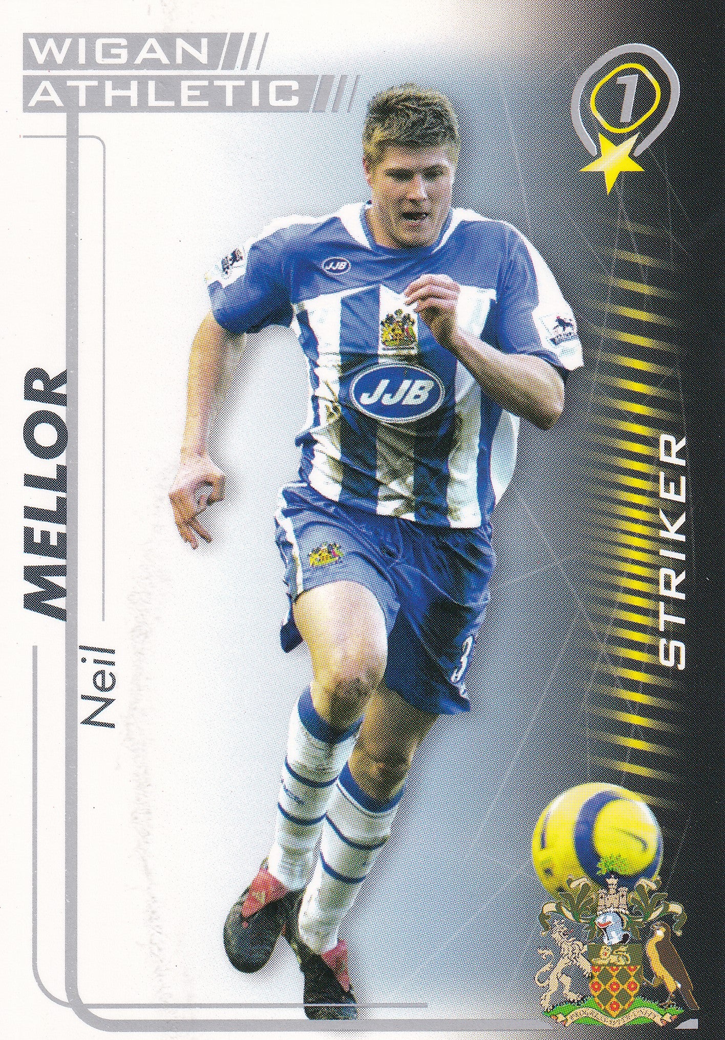 UE-060. NEIL MELLOR - WIGAN ATHLETIC