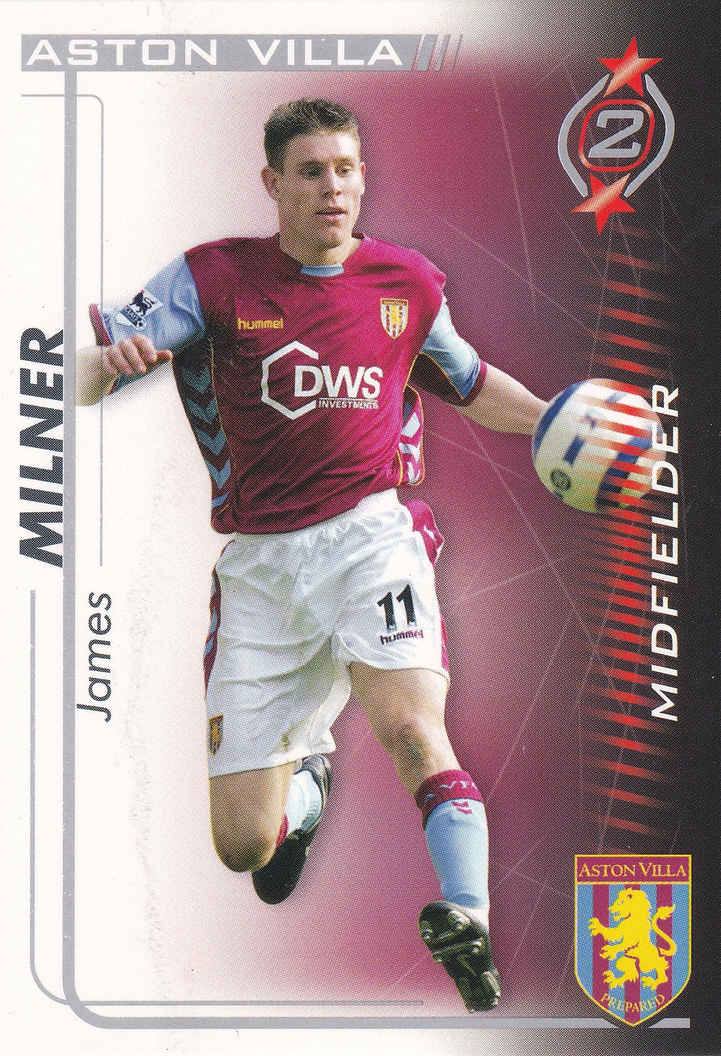UE-006. JAMES MILNER - ASTON VILLA