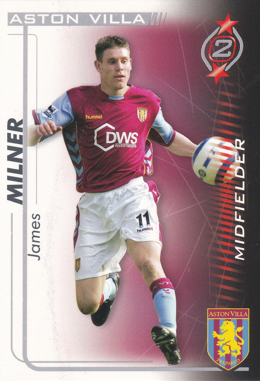 UE-006. JAMES MILNER - ASTON VILLA