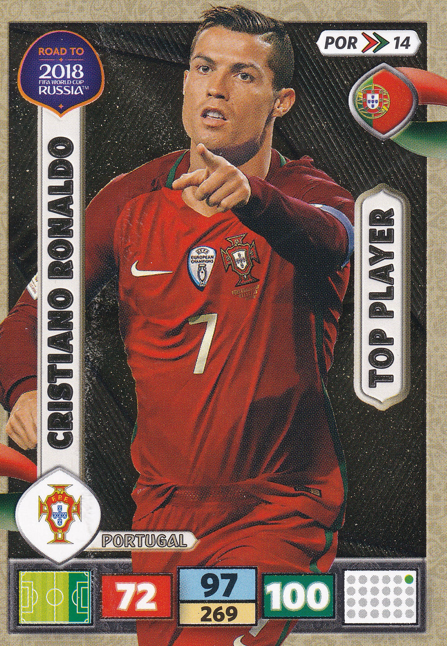 POR-14. CRISTIANO RONALDO - PORTUGAL - TOP PLAYER