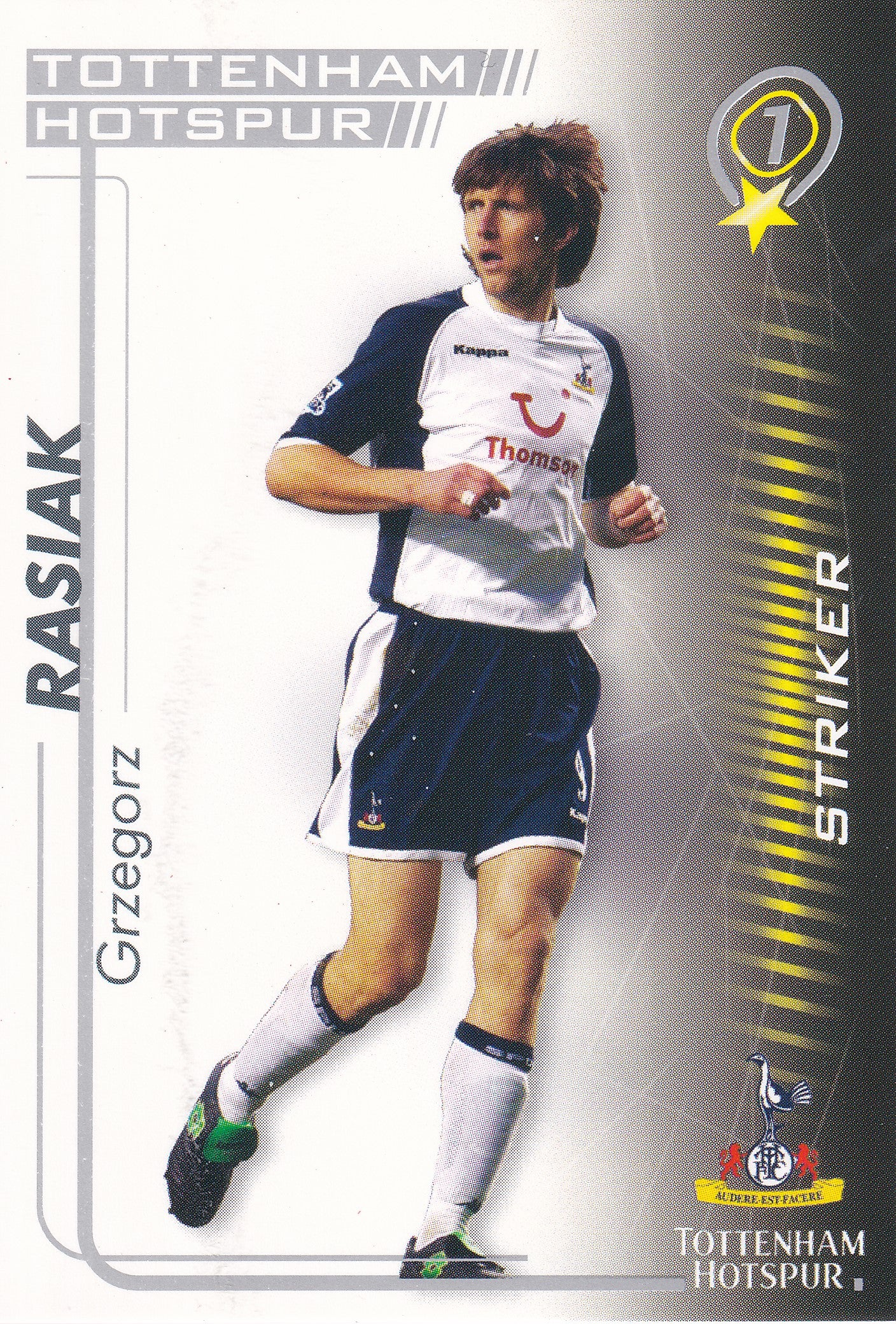 UE-051. GRZEGORZ RASIAK - TOTTENHAM HOTSPUR