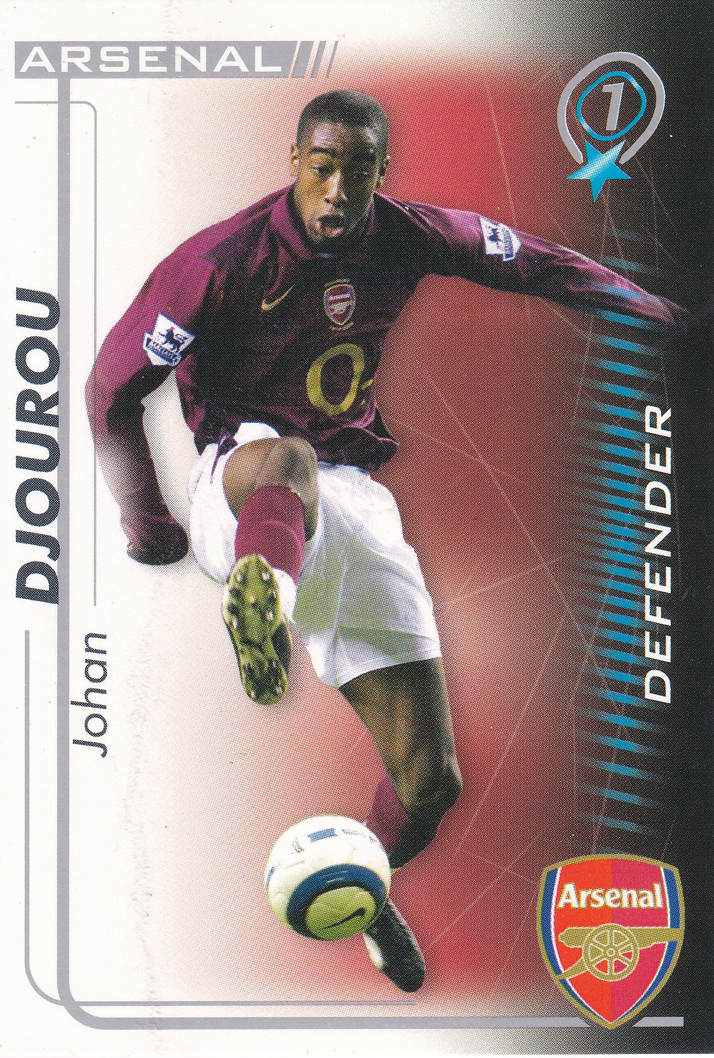 UE-003. JOHAN DJOUROU - ARSENAL