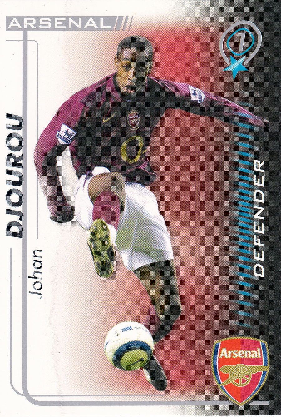 UE-003. JOHAN DJOUROU - ARSENAL