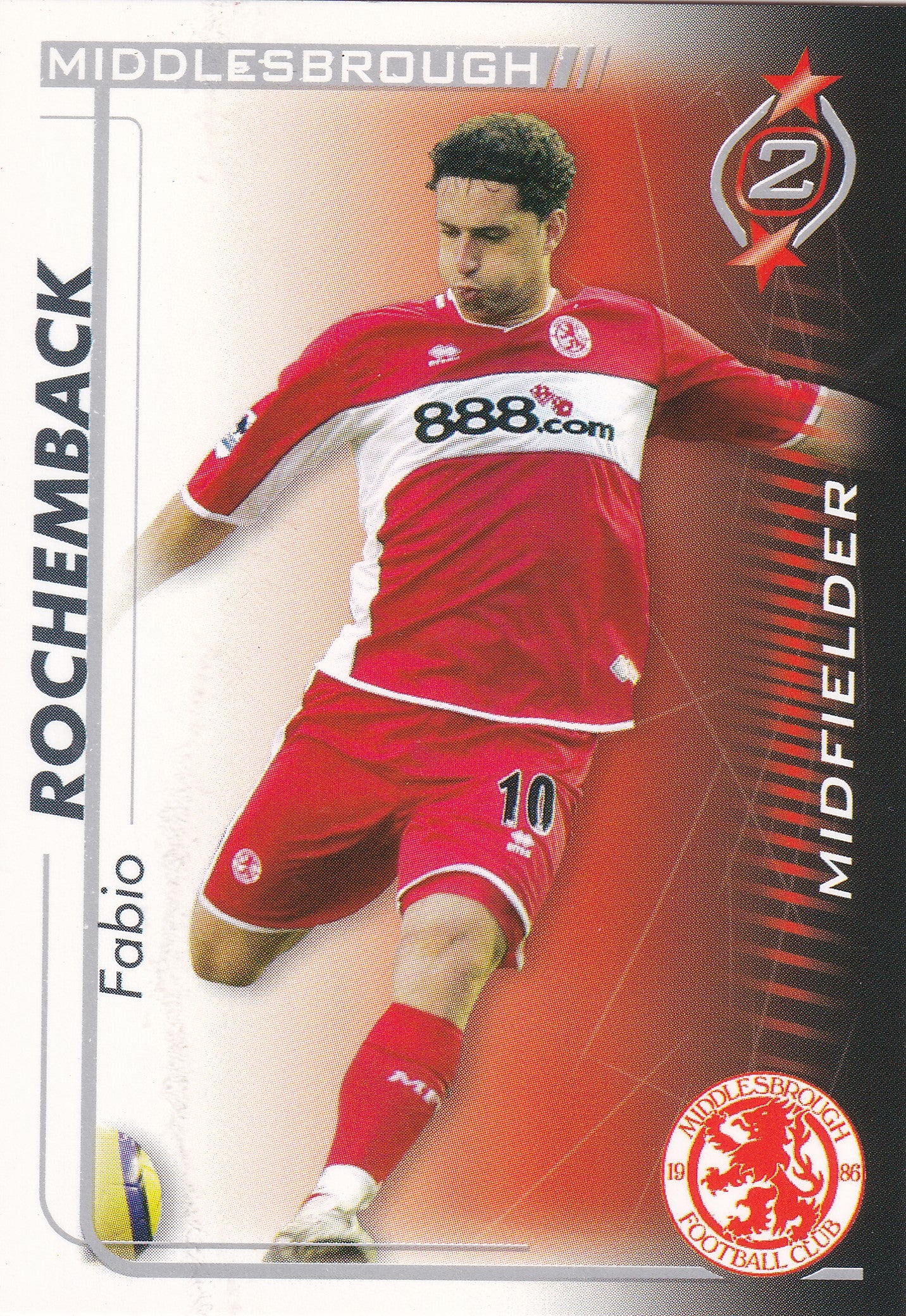 UE-039. FABIO ROCHEMBACK - MIDDLESBROUGH