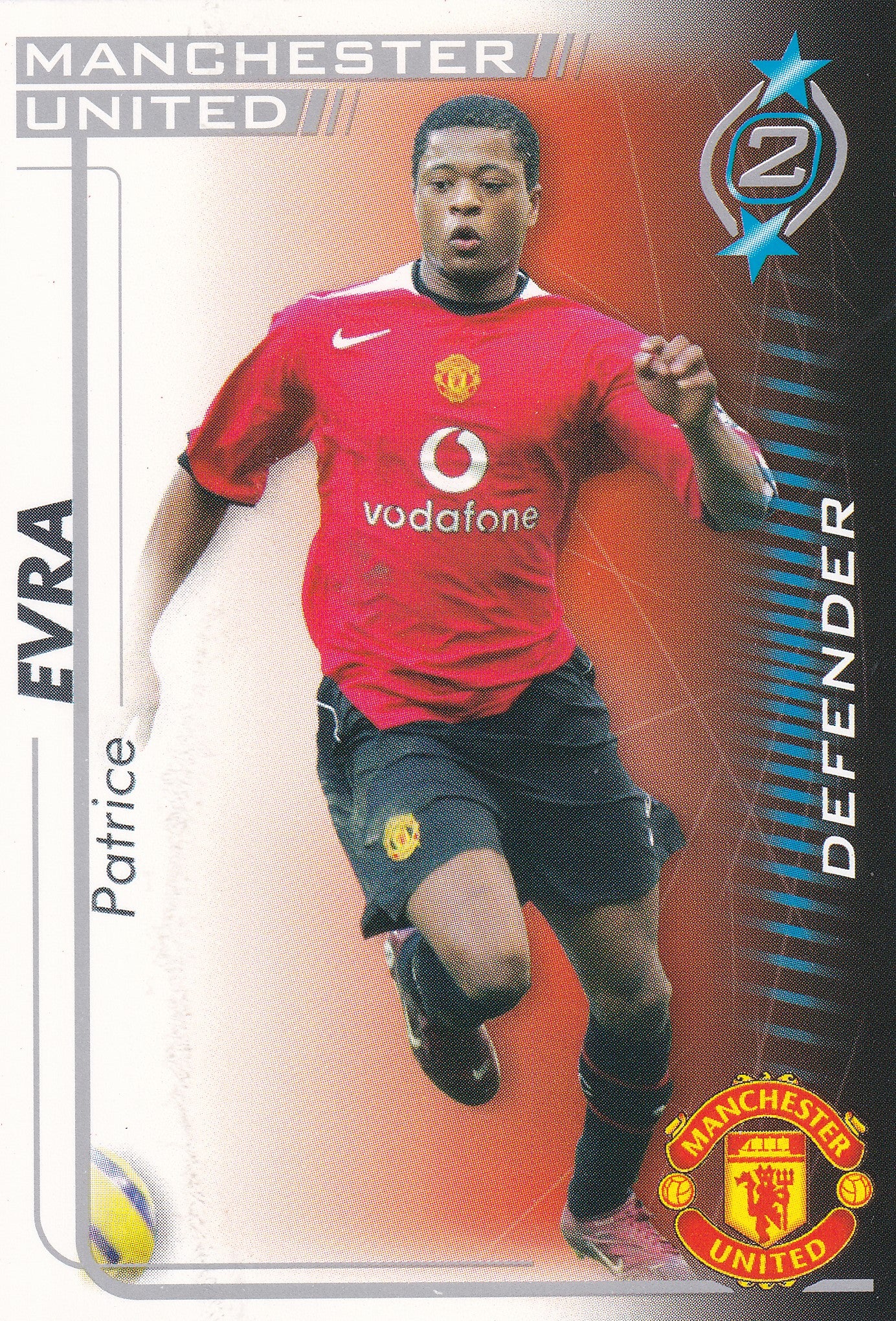 UE-036. PATRICE EVRA - MANCHESTER UNITED