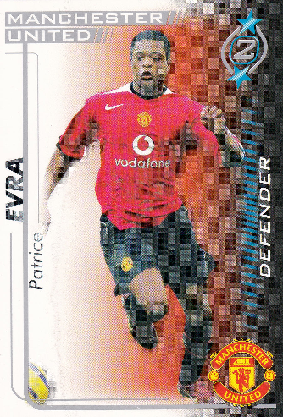 UE-036. PATRICE EVRA - MANCHESTER UNITED