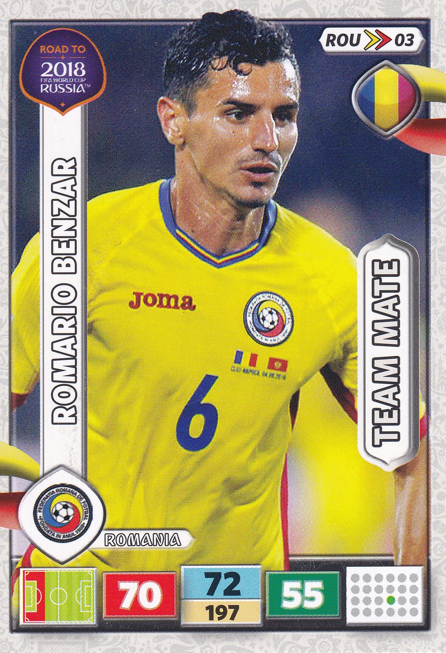 ROU-03. ROMARIO BENZAR - ROMANIA