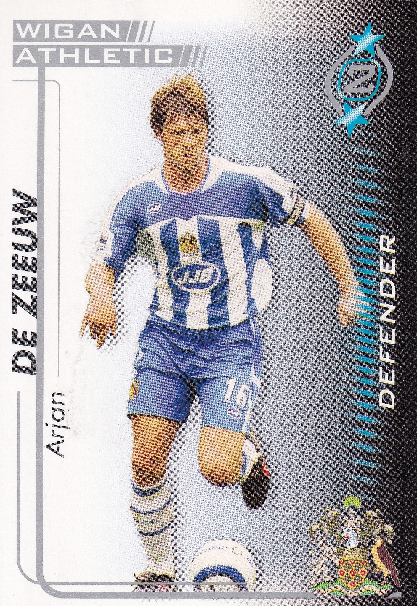 347. ARJAN DE ZEEUW - WIGAN ATHLETIC