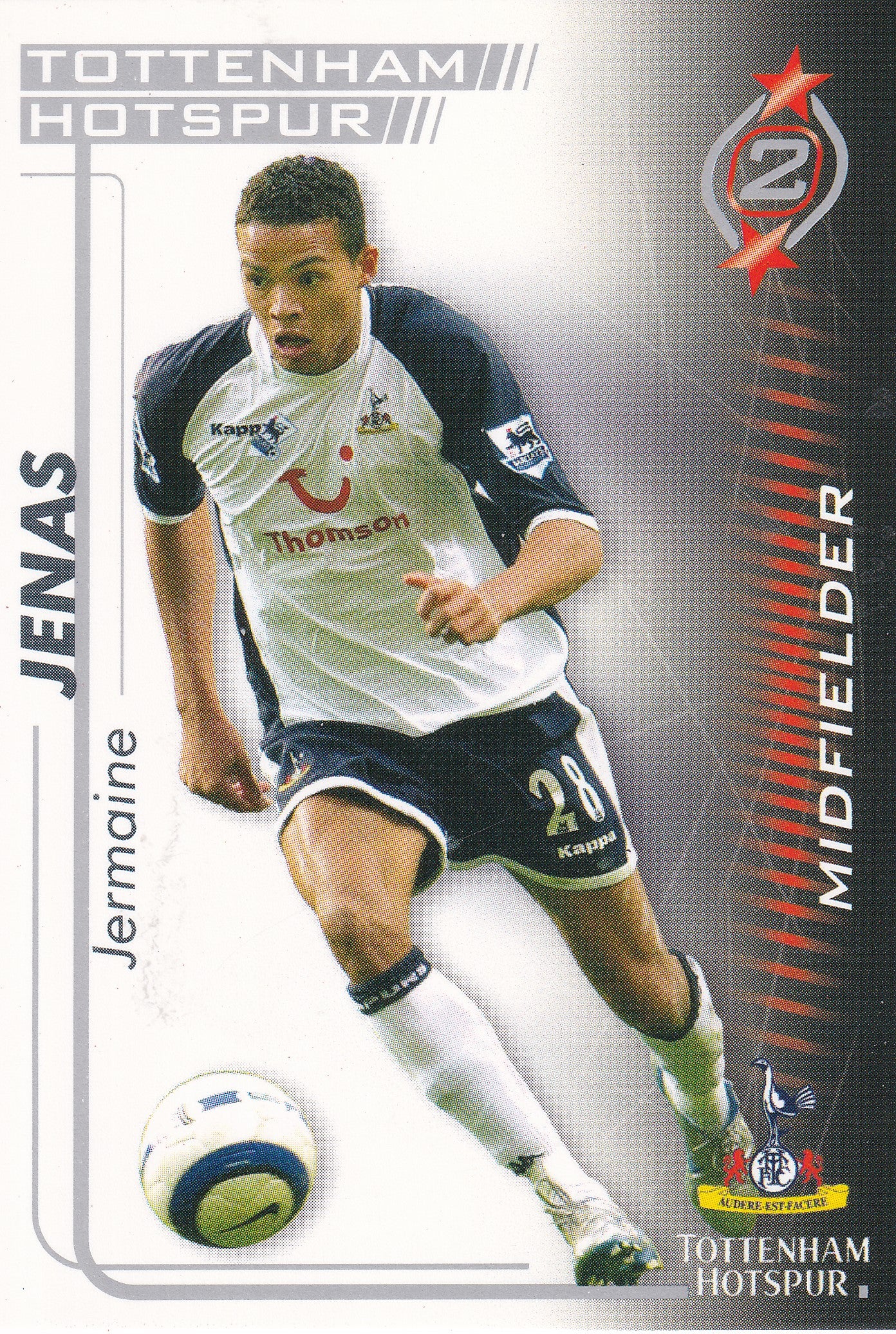 UE-049. JERMAINE JENAS - TOTTENHAM HOTSPUR