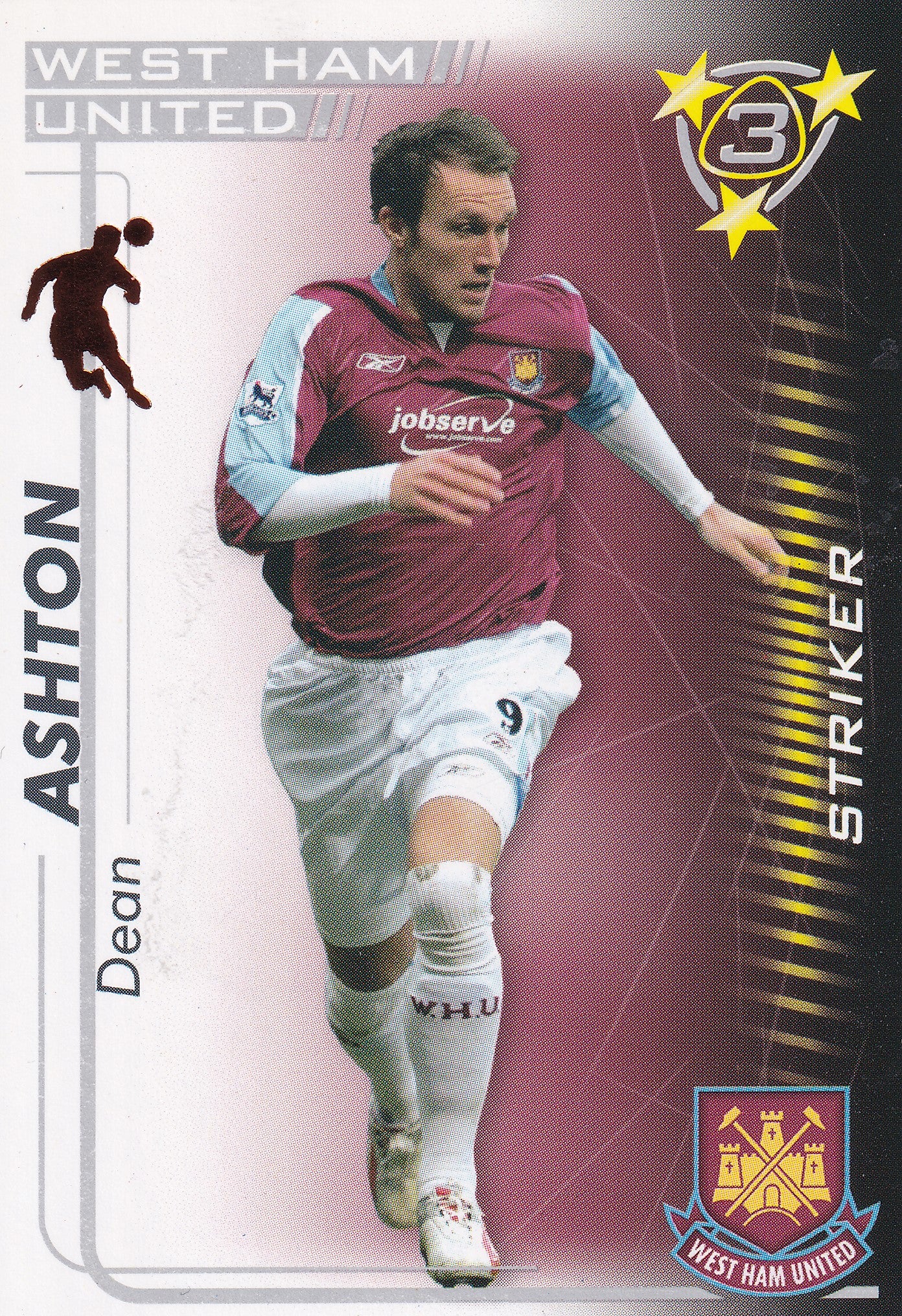UE-055. DEAN ASHTON - WEST HAM UNITED