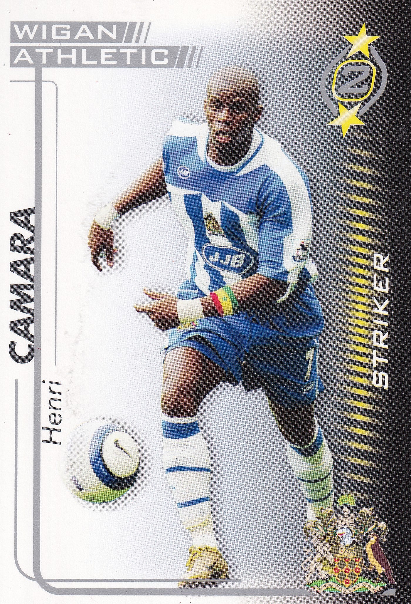 356. HENRI CAMARA - WIGAN ATHLETIC