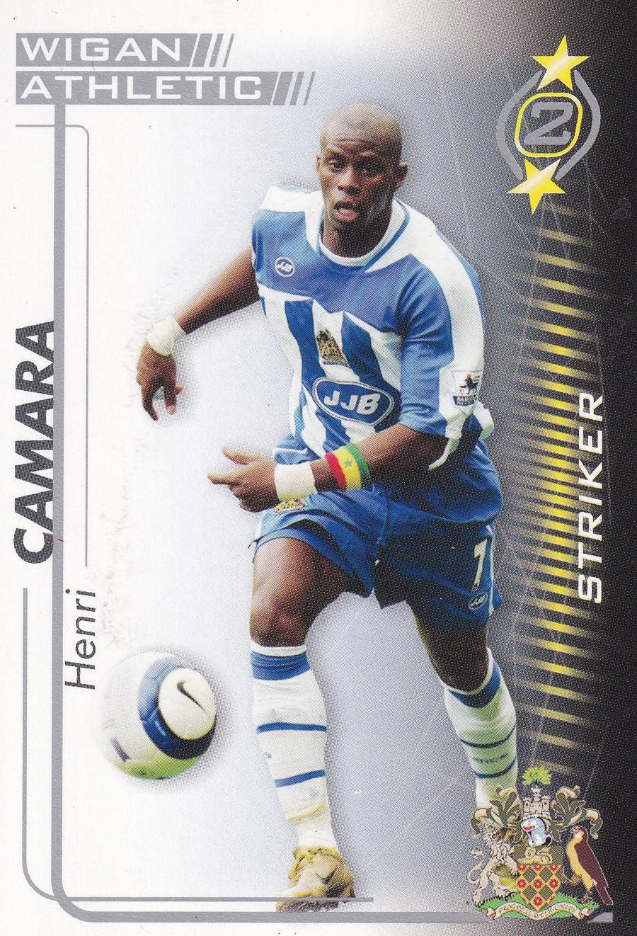 356. HENRI CAMARA - WIGAN ATHLETIC