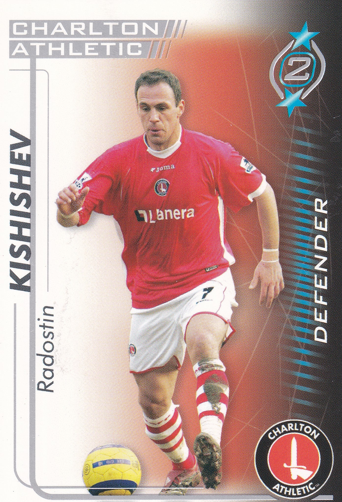 UE-016. RADOSTIN KISHISHEV - CHARLTON ATHLETIC