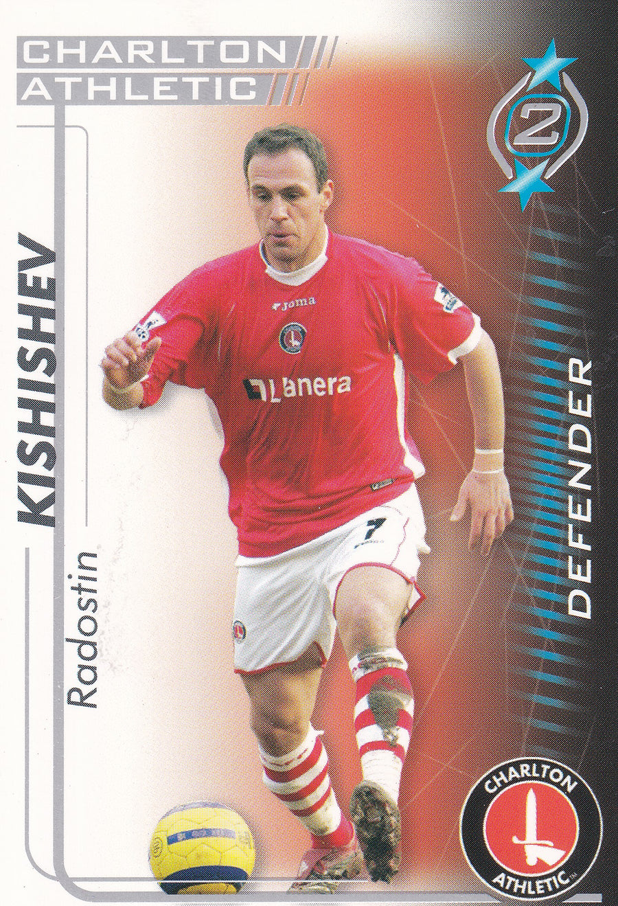 UE-016. RADOSTIN KISHISHEV - CHARLTON ATHLETIC