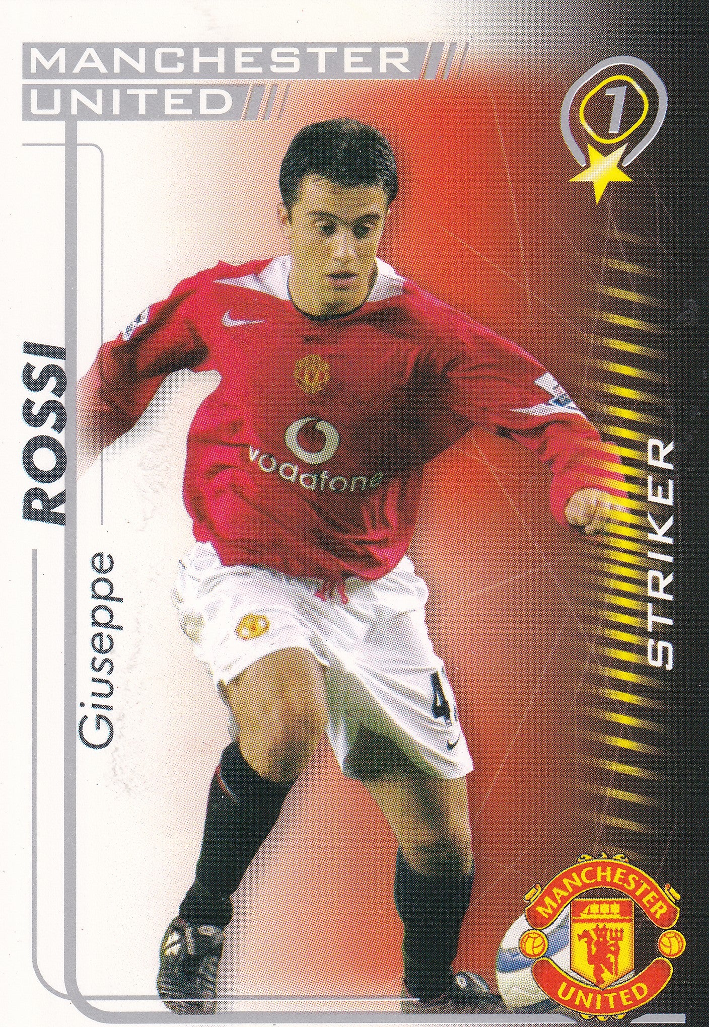 UE-034. GIUSEPPE ROSSI - MANCHESTER UNITED