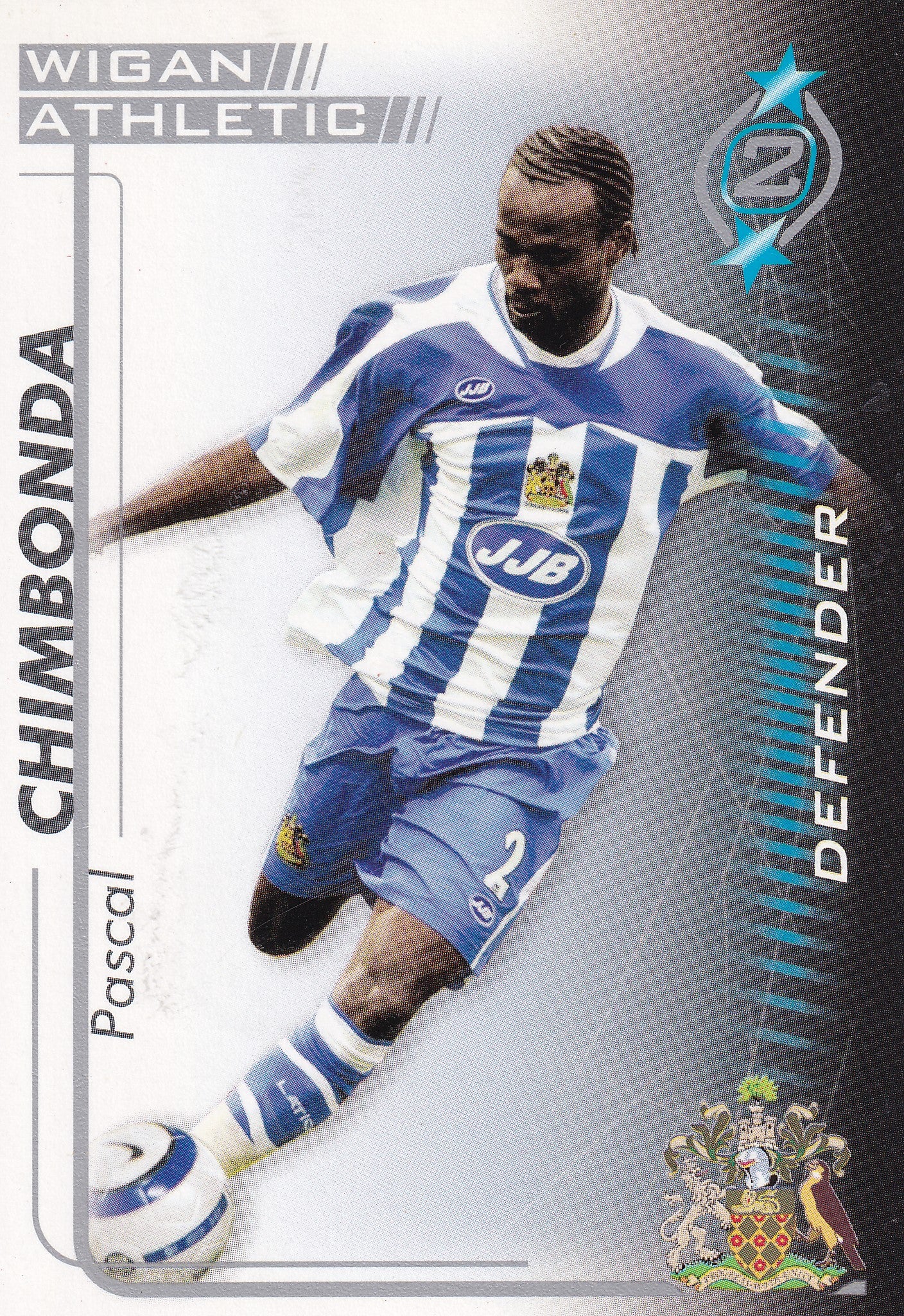 344. PASCAL CHIMBONDA - WIGAN ATHLETIC