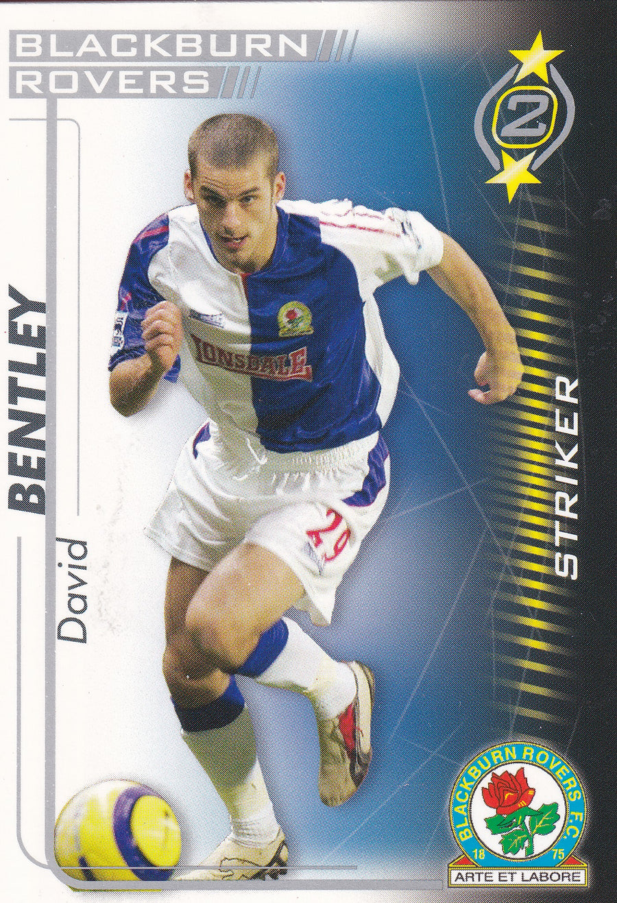 UE-010. DAVID BENTLEY - BLACKBURN ROVERS