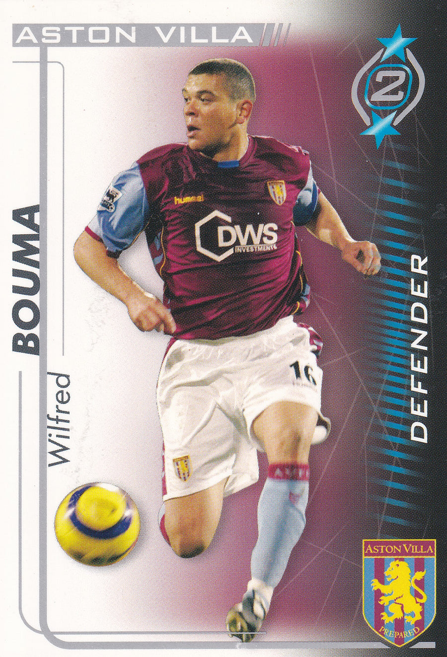 UE-004. WILFRED BOUMA - ASTON VILLA