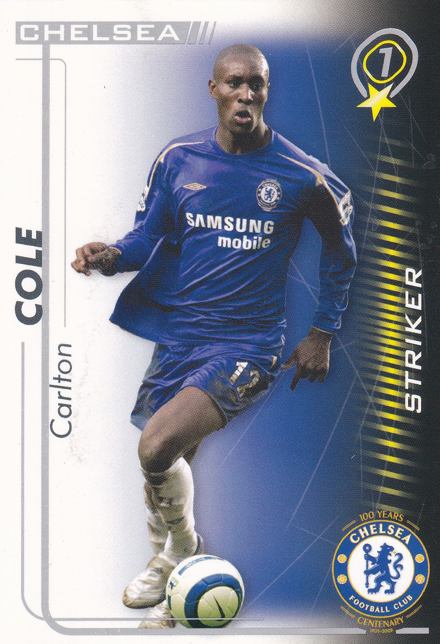UE-019. CARLTON COLE - CHELSEA FC