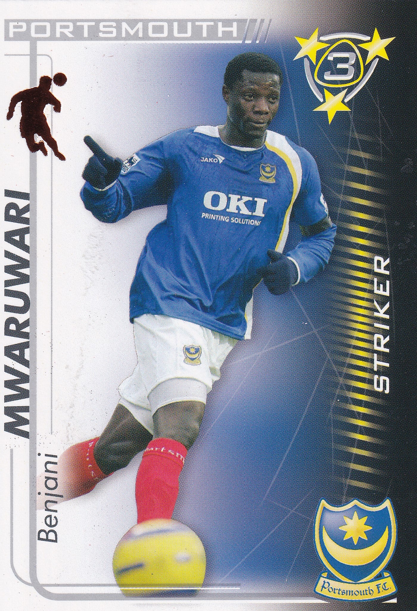 UE-043. BENJANI MWARUWARI - PORTSMOUTH