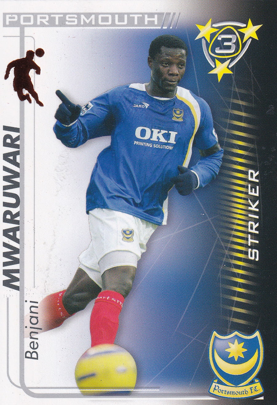 UE-043. BENJANI MWARUWARI - PORTSMOUTH