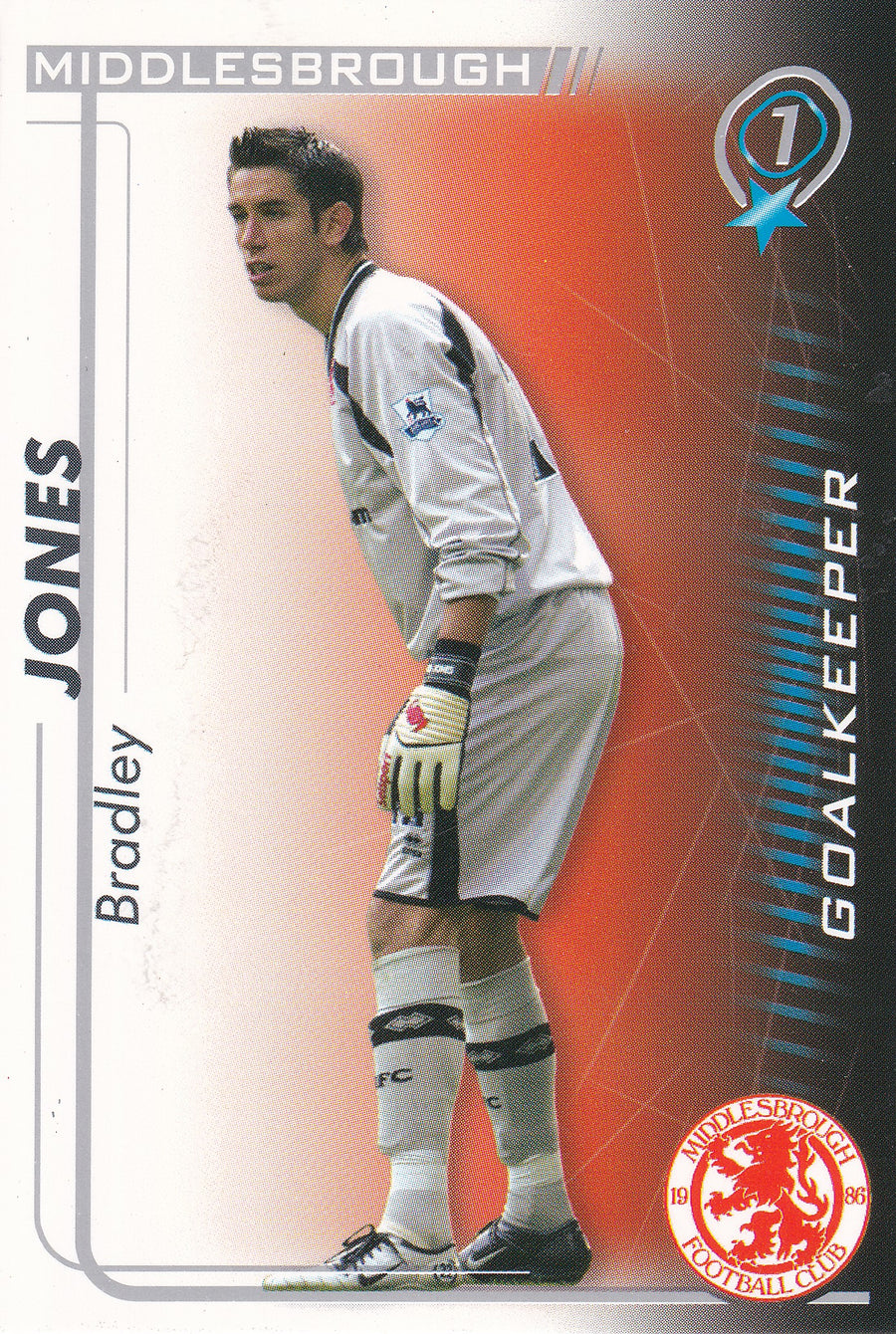 UE-037. BRADLEY JONES - MIDDLESBROUGH
