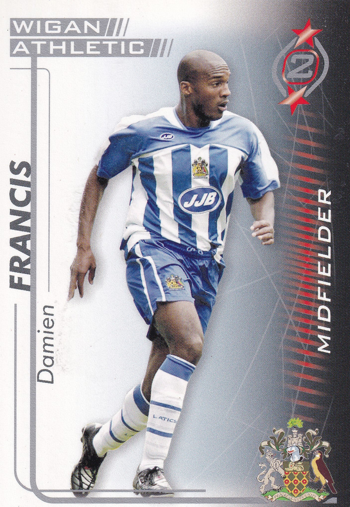 353. DAMIEN FRANCIS - WIGAN ATHLETIC