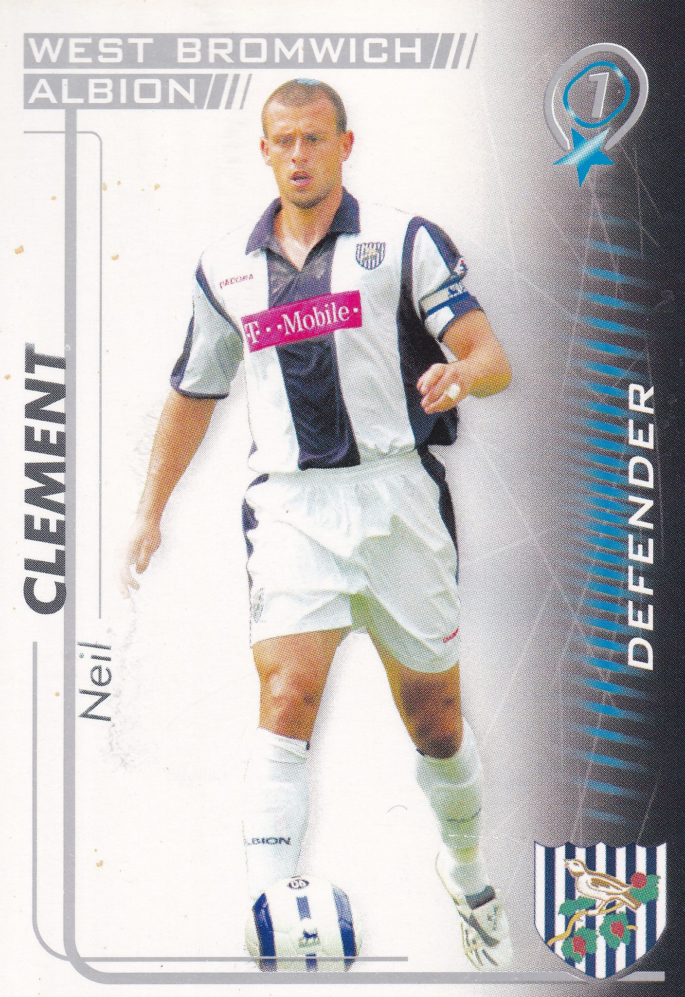 308. NEIL CLEMENT - WEST BROMWICH ALBION