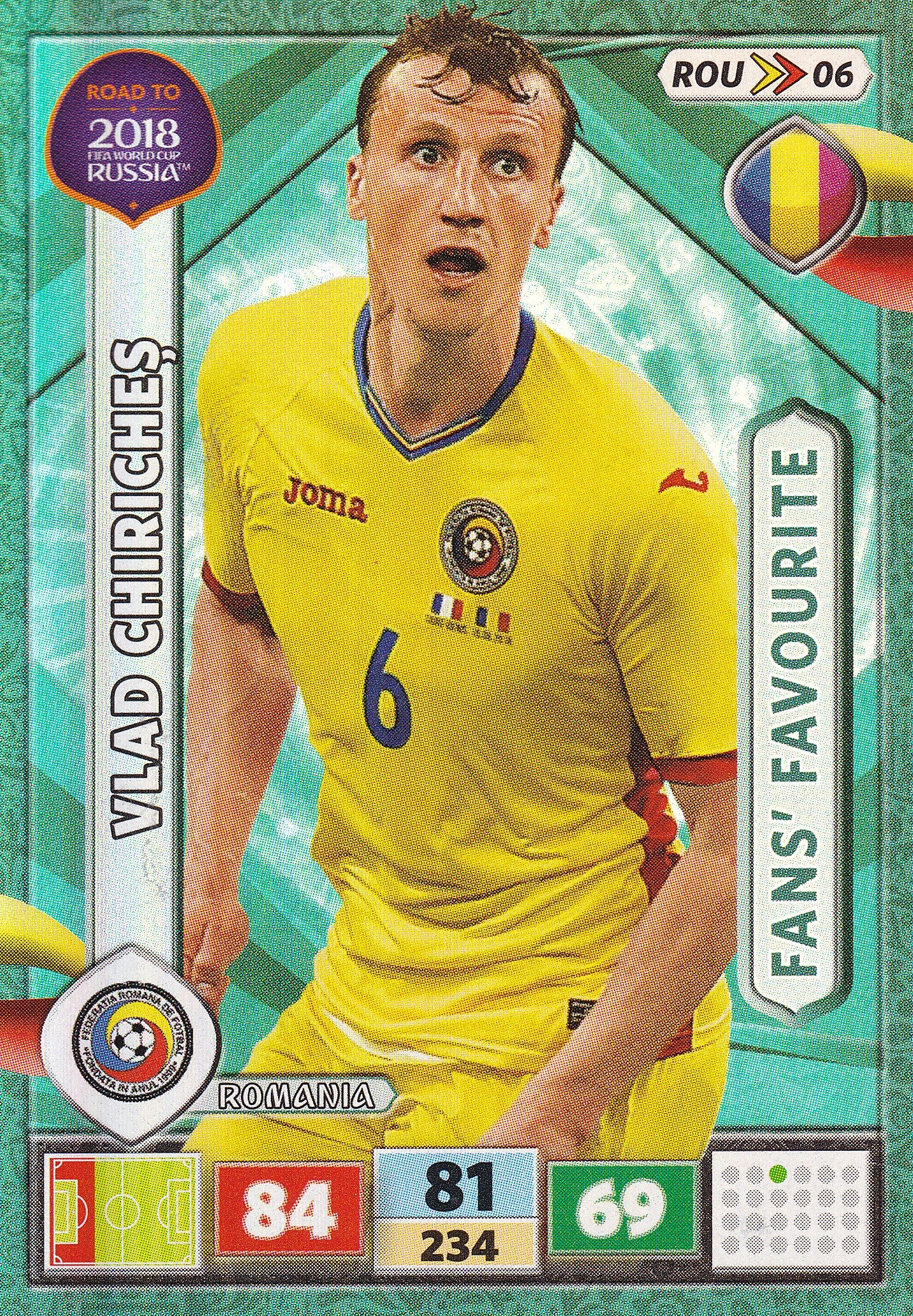 ROU-06. VLAD CHIRICHES - ROMANIA - FANS’ FAVOURITE