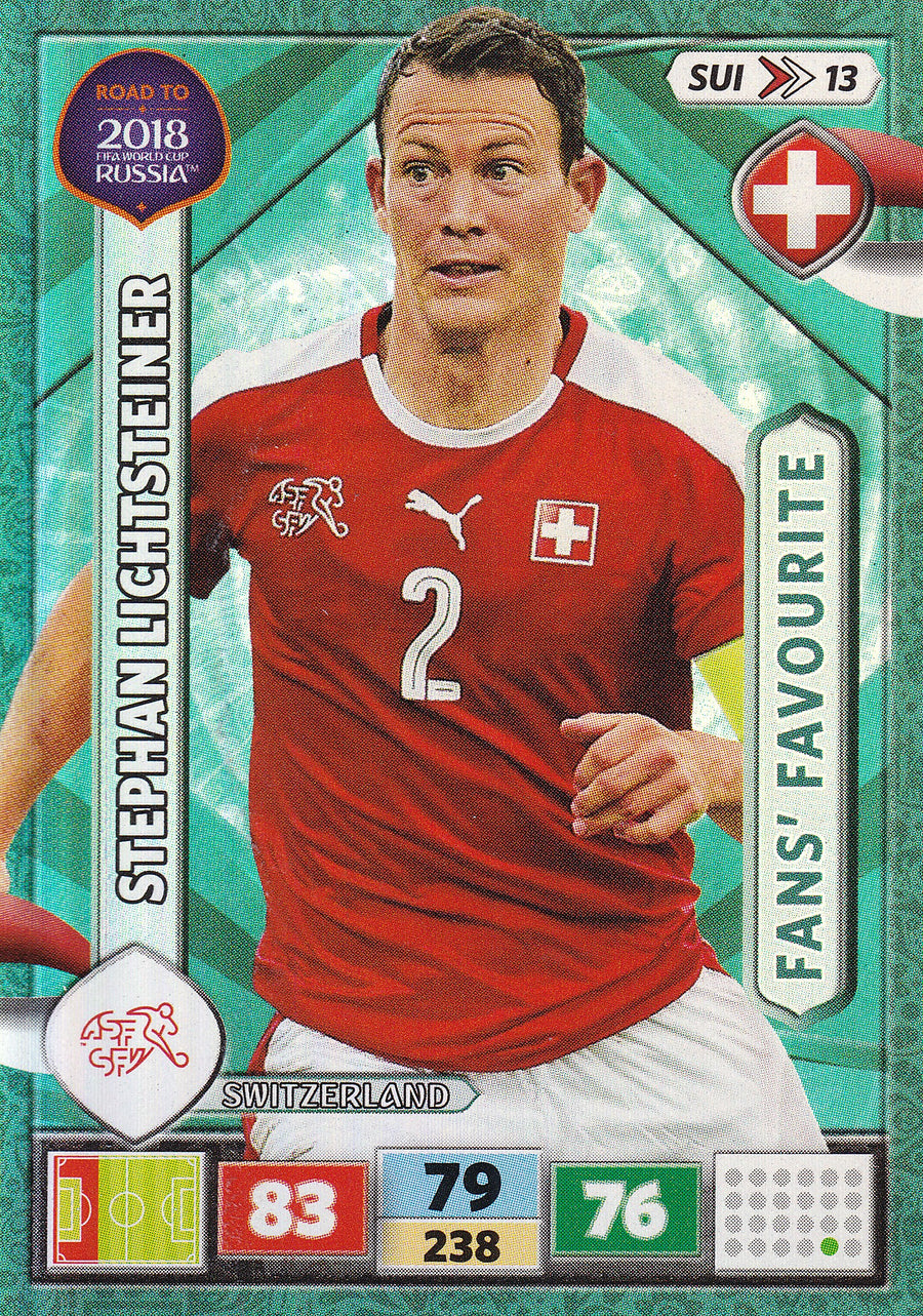 SUI-13. STEPHAN LICHTENSTEINER - SWITZERLAND - FANS’ FAVOURITE